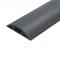 Canaleta flexible negra de PVC auto extinguible, para instalaciones eléctricas en piso ó zóclo  (