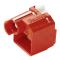 Panduit PSL-DCPLRX protector de cable Rojo 10 pieza(s)