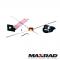 Kit para convertir antenas móviles VHF y UHF en antenas base,para instalación en montaje de 3/4\\\