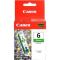 Canon BCI-6G Green Ink Cartridge cartucho de tinta Original Verde