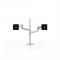 Ergotron LX Series LX Dual Stacking Arm 101.6 cm (40") Broche Blanco