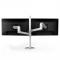 Ergotron LX Series LX Dual Stacking Arm 101.6 cm (40") Broche Blanco