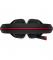 HP Omen X Biauricular Diadema Negro, Rojo