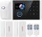 KIT DE ALARMA INICIAL HORUS INA LAMBRICA WIFI GSM PANEL TOUCH PANTA AL-14