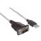 CONVERTIDOR USB A SERIAL DB9M 1.8 M 115 KBPS MANHATTAN 151849