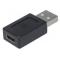 ADAPTADOR USB-C MANHATTAN AM-CH V2 NEGRO 354653