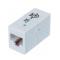 COPLE CAT6 INTELLINET MODULAR, RJ45 A RJ45, BLANCO 504751