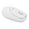 MOUSE ERGONOMICO DE MEMORY FOAM GHIA BLANCO/BLANCO /INALAMBRICO/ 1000 DPI GT100BB