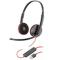 AUDIFONO Y MIC DE DIADEMA PLANTRONICS BLACKWIRE C3220 ALAMBRICA BINAURAL USB 209745-101 C3220 USB-A