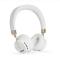 AUDIFONOS DIADEMA BLUETOOTH GHIA N3 SONIDO HIFI/ COLOR BLANCO / 10M ALCANCE/ BT 4.2/ AUX / TF CARD/ RADIO FM/ GAC-160B
