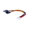 Cable STA para DVR Hikvision, H1 4(3.96), 2-SATA15F, 15cm 101502130