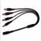  DIVISOR DE ENERGIA SAXXON / TIPO PULPO/ 4 CONECTORES MACHO/ 2.1MM/ 1 CONECTOR HEMBRA PSUWB07