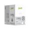 BOBINA DE CABLE MARCA GHIA CAT5E UTP CCA COLOR BLANCO 24 AWG 100M 328FT CERTIFICACIN CE / ROHS GCB-044