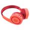 AUDIFONOS ON-EAR INALAMBRICOS MANOS LIBRES CON BT FM SD 3.5MM EASY LINE BY PERFECT CHOICE CORAL EL-995272