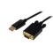 CABLE 91CM DE VIDEO ADAPTADOR CONVERTIDOR DISPLAYPORT DP A VGA - ACTIVO - 1080P - NEGRO - STARTECH.COM MOD. DP2VGAMM3B DP2VGAMM3B