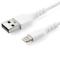 CABLE USB A LIGHTNING - 1M - CABLE LIGHTNING CERTIFICADO MFI - CABLE LIGHTNING DE SERVICIO PESADO - BLANCO - STARTECH.COM MOD. RUSBLTMM1M RUSBLTMM1M