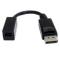 CABLE DE 15CM ADAPTADOR DE DISPLAYPORT A MINI DISPLAYPORT HEMBRA - DP MACHO - MINI DP HEMBRA - MINIDP NEGRO - STARTECH.COM MOD. DP2MDPMF6IN DP2MDPMF6IN