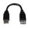 CABLE EXTENSOR USB 2.0 MACHO A HEMBRA DE 15CM - STARTECH.COM MOD. USBEXTAA6IN USBEXTAA6IN