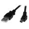 CABLE ADAPTADOR 1M USB A MACHO A MINI USB B MACHO ACODADO EN ÃNGULO HACIA ARRIBA PARA TELÃ‰FONOS TABLETS DISPOSITIVOS MÃ“VILES - STARTECH.COM MOD. USBAMB1MU USBAMB1MU