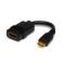 CABLE HDMI DE ALTA VELOCIDAD 12CM - ADAPTADOR HDMI A MINI HDMI - STARTECH.COM MOD. HDACFM5IN HDACFM5IN