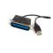 CABLE DE 1.8M ADAPTADOR DE IMPRESORA PARALELO CENTRONICSÂ® A USB A - STARTECH.COM MOD. ICUSB1284 ICUSB1284