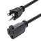 CABLE EXTENSOR DE TOMACORRIENTES DE 6M (NEMA 5-15P A NEMA 5-15R) - CABLE DE PODER DE 16 AWG AC - 125V, 13A - STARTECH.COM MOD. PAC10120 PAC10120