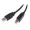 CABLE USB DE 5M PARA IMPRESORA - 1X USB A MACHO - 1X USB B MACHO - ADAPTADOR NEGRO - STARTECH.COM MOD. USB2HAB5M USB2HAB5M