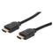 CABLE HDMI DE ULTRA ALTA VELOCIDAD 8K@60HZ, MACHO A MACHO, BLINDADO, 2 M, COLOR NEGRO 354080