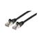 CABLE DE RED PATCH CAT 6A,  2.1M( 7.0F) S/FTP NEGRO 741538