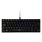 TECLADO MECANICO 60% GAMING ALAMBRICO PLASTICO IUMINACION TIPO RGB OCELOT  OGMK03