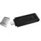 MEMORIA KINGSTON 64GB USB-C 3.2 GEN 1 ALTA VELOCIDAD / DATATRAVELER 70 NEGRO DT70/64GB