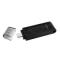 MEMORIA KINGSTON 128GB USB-C 3.2 GEN 1 ALTA VELOCIDAD / DATATRAVELER 70 NEGRO DT70/128GB