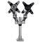 SOPORTE PARA DOS MONITORES DE HASTA 27 VESA - BRAZO ARTICULADO - PREMIUM - SOPORTE DE ESCRITORIO O DE OJAL (ARMDUALPS) - STARTECH.COM MOD. ARMDUALPS ARMDUALPS
