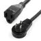CABLE DE 3M DE EXTENSIóN DE ALIMENTACIóN - CABLE EXTENSOR DE CORRIENTE ROTATIVO PLANO DE 360° - NEMA 5-15P A NEMA 5-15R, 16 AWG, 125V/15A - NEGRO - 3 PUNTAS - UL - STARTECH.COM MOD. RTPAC10110 RTPAC10110