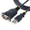 CABLE DE 1M USB A SERIAL, CONVERTIDOR DB9 MACHO RS232 A USB, PROLIFIC, ADAPTADOR USB A SERIAL PARA PLC/IMPRESORA/ESCáNER, ADAPTADOR USB A PUERTO COM, WINDOWS/MAC - STARTECH.COM MOD. 1P3FP-USB-SERIAL 1P3FP-USB-SERIAL