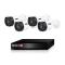KIT AHD PROVISION ISR PAK4LIGHTCC2MP DE 4 CáMARAS BALA 1080P CON GRABADOR DE 4 CANALES + 1 CANAL IP, ENTRADA DE AUDIO, IP66, EXTERIOR/INTERIOR, LENTE 3.6MM, IR-15METROS. PAK4LIGHTCC2MP