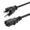 CABLE DE 1M  DE ALIMENTACION DE SERVICIO PESADO, CABLE DE CORRIENTE NEMA 5-15P A C13, 15A 125V, 14AWG, UL - STARTECH.COM MOD. PXT101143 PXT101143