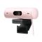 CÁMARA WEB LOGITECH BRIO 500 ROSA FHD 1080 A 30 FPS AUTO ENFOQUE, MICRÓFONO IA USB-C WIN/MAC OS 960-001418