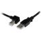 CABLE ADAPTADOR USB 1M PARA IMPRESORA ACODADO - 1X USB A MACHO - 1X USB B MACHO - STARTECH.COM MOD. USBAB1ML USBAB1ML