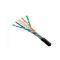 BOBINA DE CABLE UTP  SAXXON CAT6 100% COBRE CON GEL/ 305 METROS/ USO EXTERIOR/ COLOR NEGRO/ CUMPLE CON ESTANDARES: ISO/ IEC 11801 ED2; EIA/ TIA568/ IDEAL PARA CABLEADO DE REDES Y VIDEO/ OUTPCAT6GCOPEXT