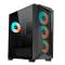 GABINETE GAMING GIGABYTE C301G/ MEDIA TORRE / ATX/MICRO ATX/MINI ITX/ E-ATX /NEGRO/ SIN FUENTE/PC/GAMER GB-C301G