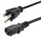 CABLE DE CORRIENTE DE 7.6M ESTANDAR DE ALIMENTACION DE COMPUTADORA, NEMA 5-15P A C13, 10A 125V, 18AWG, CABLE DE REPUESTO PARA IMPRESORA - STARTECH.COM MOD. PXT10125 PXT10125