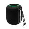 BOCINA ACTECK INALAMBRICA BLUETOOTH GLEE STYLE AP480 / ILUMINACION LED / BOTONES / BLUETOOTH / RADIO FM / USB / MICRO SD / AUXILIAR 3.5 MM / PLASTICO Y TELA / NEGRO / AC-935289 AC-935289