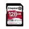 MEMORIA FLASH SD KINGSTON SDXC CANVAS REACT PLUS 128GB 300R UHS-II V90(SDR/128GB) SDR2/128GB