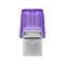 MEMORIA FLASH USB KINGSTON MICRODUO 128GB 3C TYPE A-C(DTDUO3CG3/128GB) DTDUO3CG3/128GB