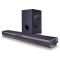 LG SOUND BAR SUBWOOFER, 2.1 CANALES, BLUETOOTH,1600W RMS , WOOFER LEVEL -15-6DB,NEGRO SQC1
