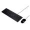 U2000 KEYBOARD+MOUSE/BK/SP
