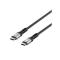 CABLE USB-C , MANHATTAN,356374, V4 THUNDERBOLT4, C-C 1.0M 8K 240W NEGRO 356374