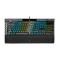 TECLADO CORSAIR K100 RGB /MECÁNICO/ LED RGB RETROILUMINADO/CHERRY MX SPEED /NEGRO/ TECLAS PBT NEGRAS/ (CH-912A014-NA) CH-912A014-NA