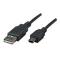 CABLE USB,MANHATTAN,302340, V2.0 A-MINI B 3.0M NEGRO 302340
